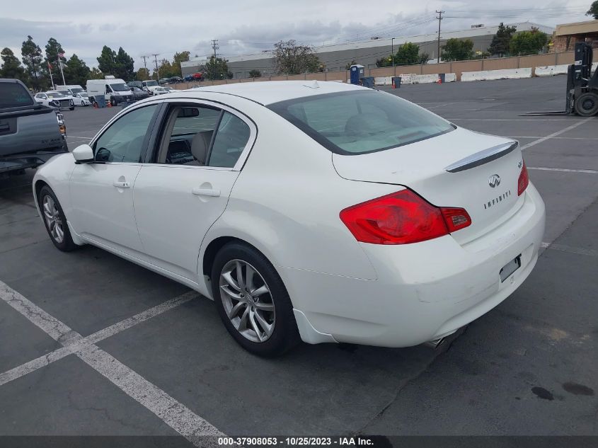 2009 Infiniti G37 Sedan Journey VIN: JNKCV61E39M014586 Lot: 37908053