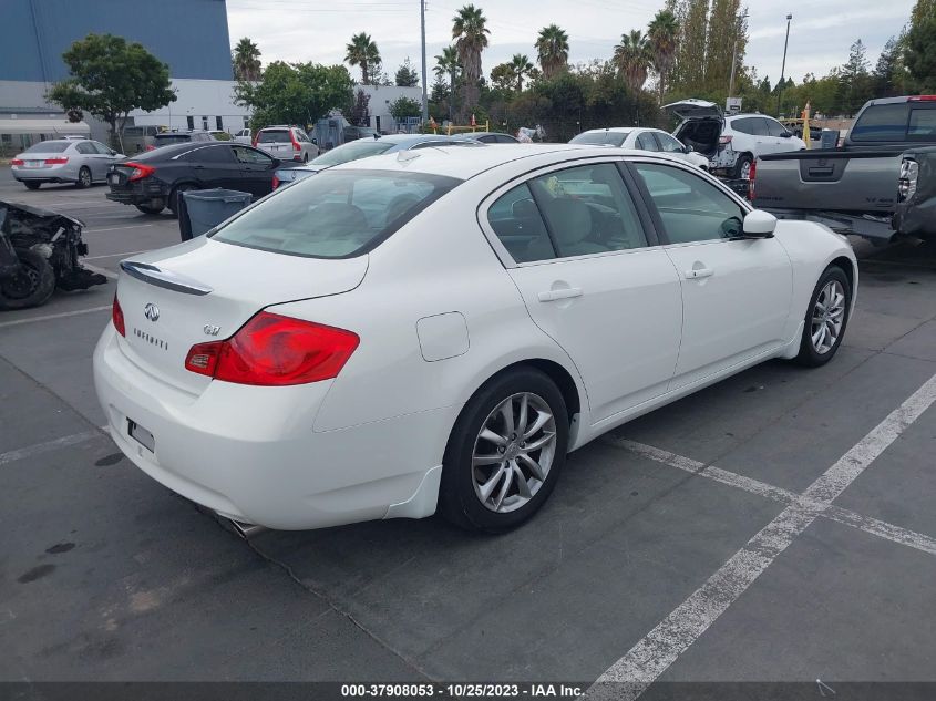 2009 Infiniti G37 Sedan Journey VIN: JNKCV61E39M014586 Lot: 37908053