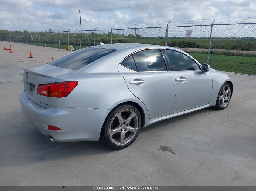 2008 Lexus Is 250 VIN: JTHBK262582062354 Lot: 37908260