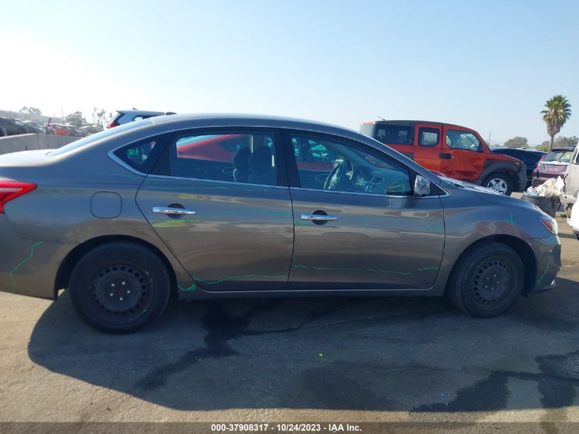 2016 Nissan Sentra Fe+ S/S/Sv/Sr/Sl VIN: 3N1AB7AP8GL661911 Lot: 37908317