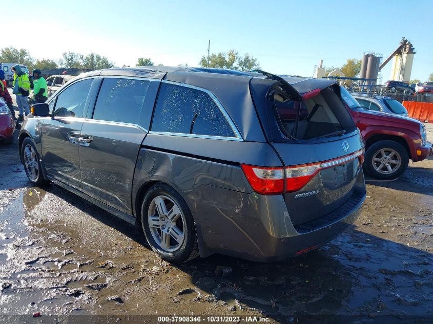 2013 Honda Odyssey Touring/Touring Elite VIN: 5FNRL5H9XDB013294 Lot: 37908346