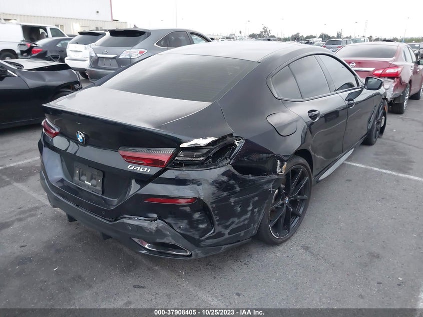 2022 BMW 840I Gran Coupe VIN: WBAGV2C08NCH86045 Lot: 37908405