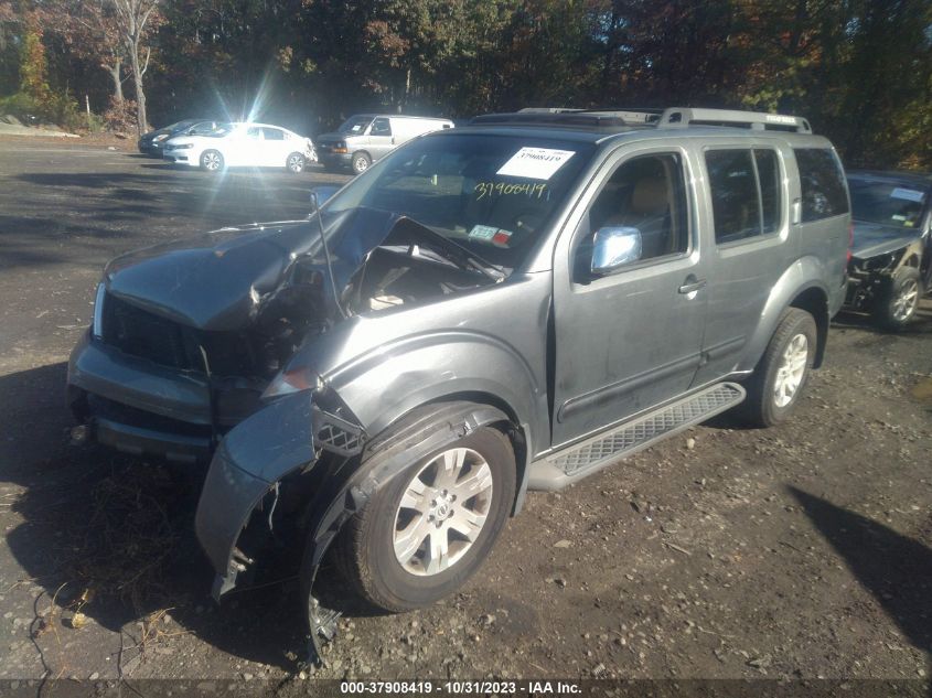 2007 Nissan Pathfinder Le VIN: 5N1AR18W07C619985 Lot: 37908419