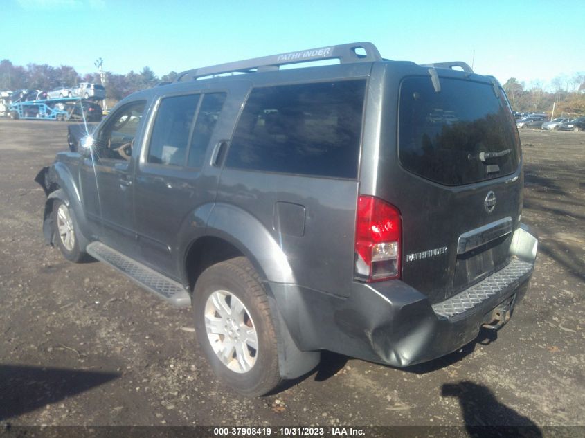 2007 Nissan Pathfinder Le VIN: 5N1AR18W07C619985 Lot: 37908419