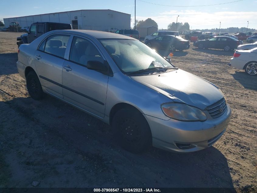 2004 Toyota Corolla Ce/S/Le VIN: 2T1BR32E44C233819 Lot: 37908547