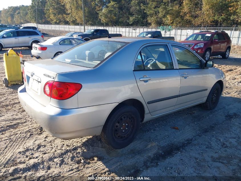 2004 Toyota Corolla Ce/S/Le VIN: 2T1BR32E44C233819 Lot: 37908547