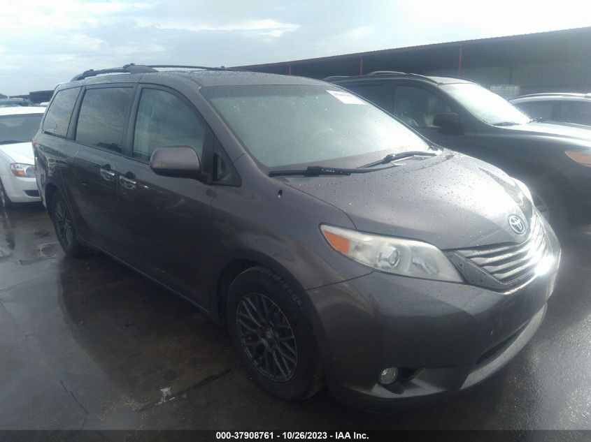 2013 Toyota Sienna Xle Aas/Xle/Ltd VIN: 5TDYK3DC1DS331613 Lot: 37908761