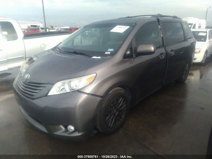 2013 Toyota Sienna Xle Aas/Xle/Ltd VIN: 5TDYK3DC1DS331613 Lot: 37908761