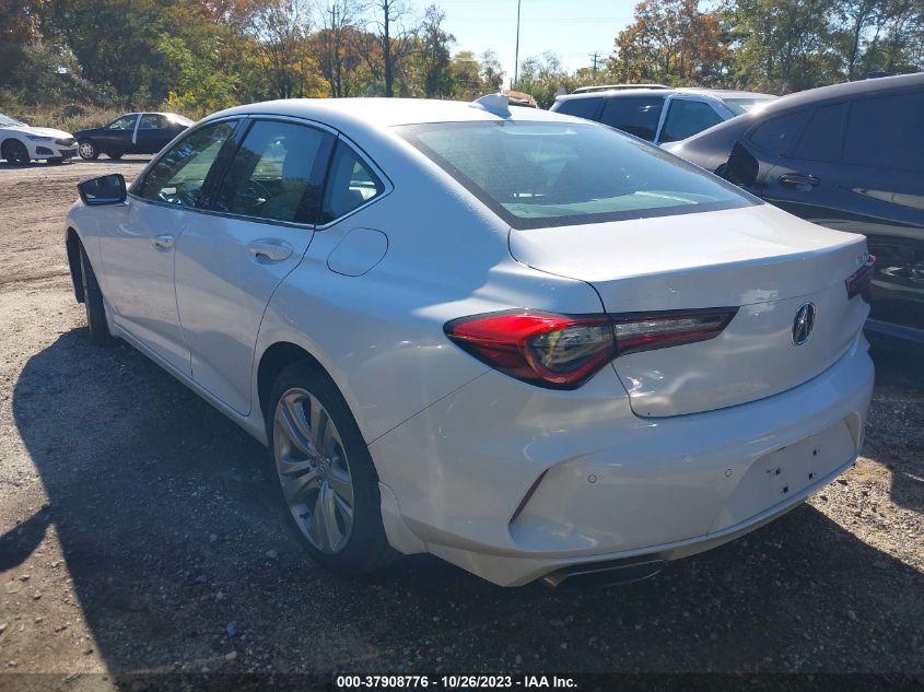 2022 Acura Tlx W/Technology Package VIN: 19UUB5F49NA001959 Lot: 37908776