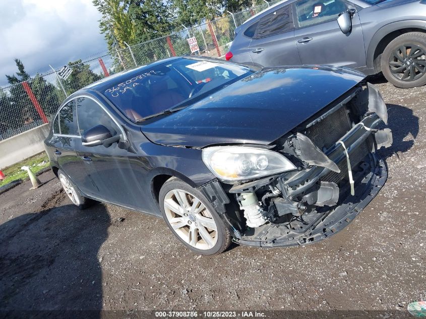 2013 Volvo S60 T5/T5 Platinum/T5 Premier/T5 Premier Plus VIN: YV1612FH5D2225714 Lot: 37908786