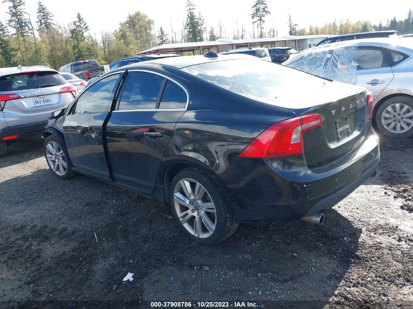 2013 Volvo S60 T5/T5 Platinum/T5 Premier/T5 Premier Plus VIN: YV1612FH5D2225714 Lot: 37908786