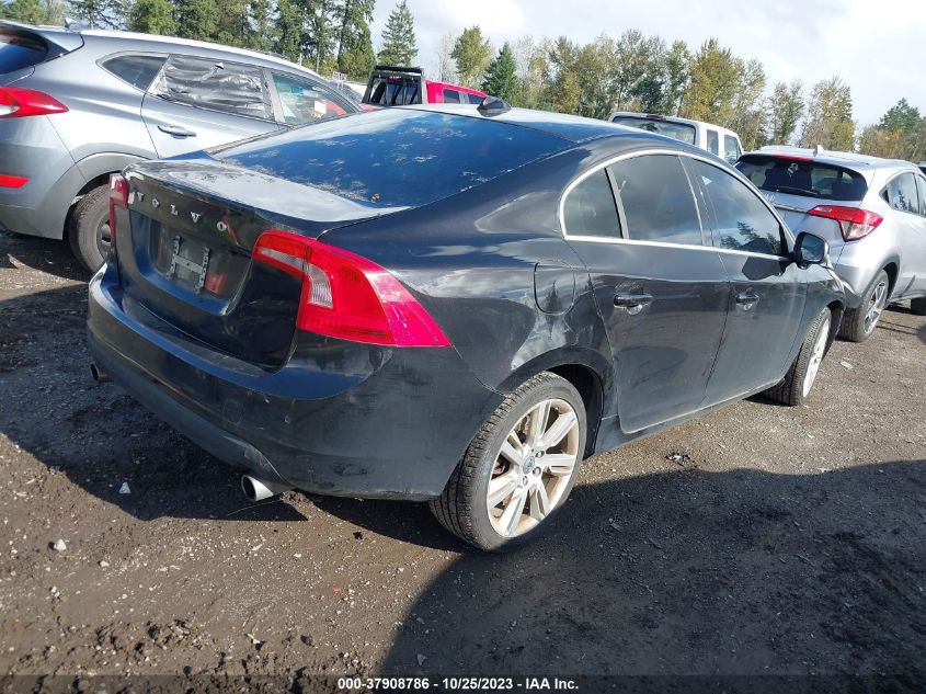 2013 Volvo S60 T5/T5 Platinum/T5 Premier/T5 Premier Plus VIN: YV1612FH5D2225714 Lot: 37908786