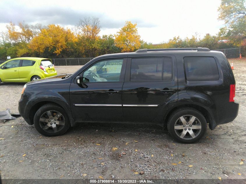 2013 Honda Pilot Touring VIN: 5FNYF4H92DB015554 Lot: 37908814