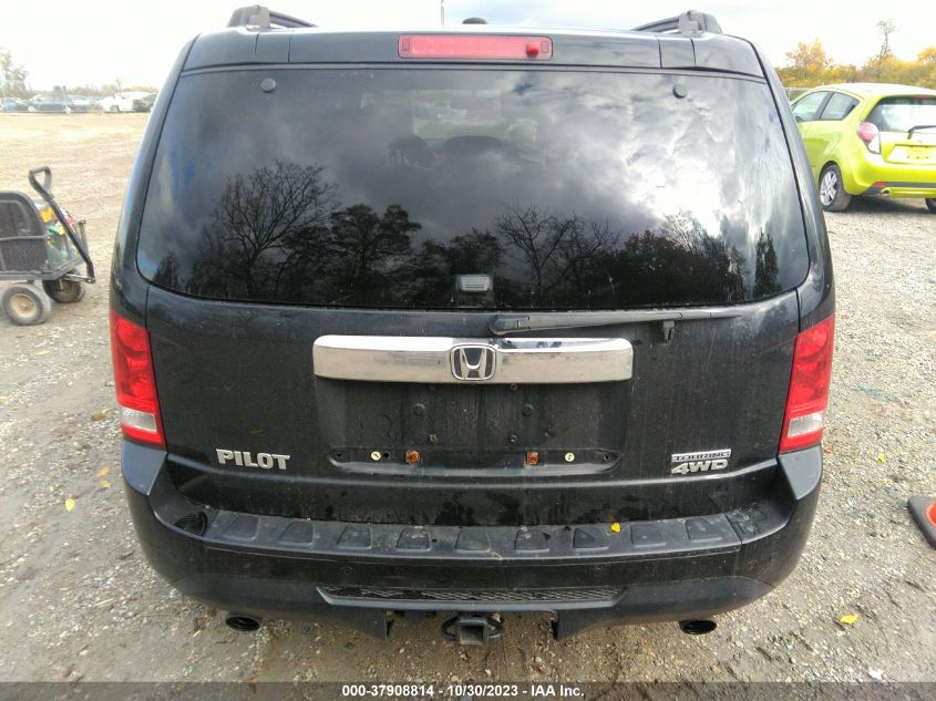 2013 Honda Pilot Touring VIN: 5FNYF4H92DB015554 Lot: 37908814