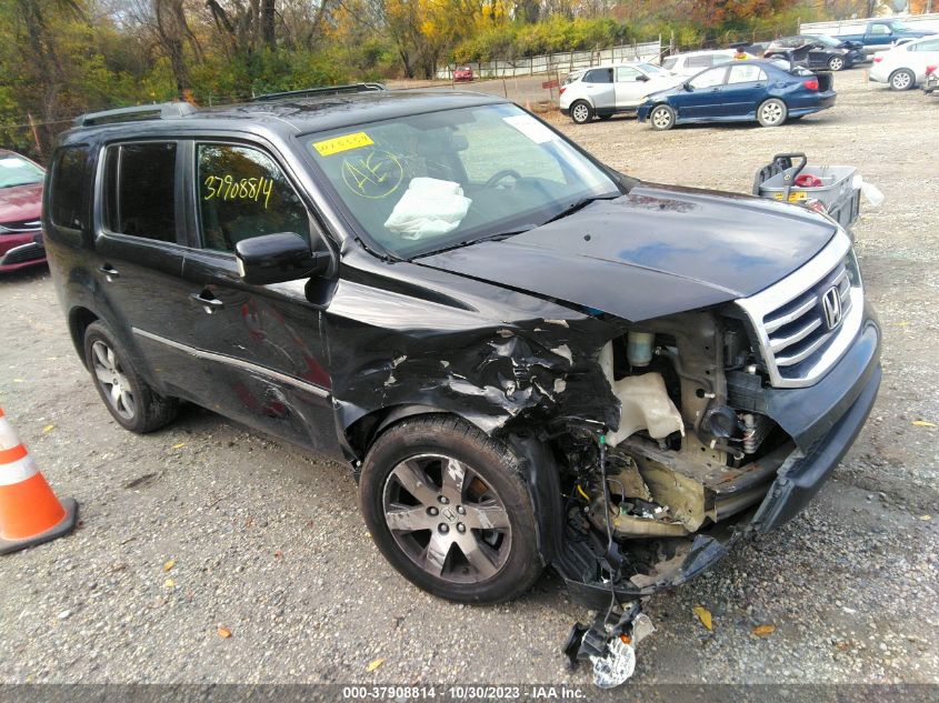 2013 Honda Pilot Touring VIN: 5FNYF4H92DB015554 Lot: 37908814