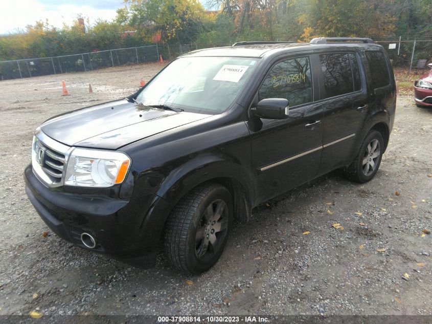 2013 Honda Pilot Touring VIN: 5FNYF4H92DB015554 Lot: 37908814