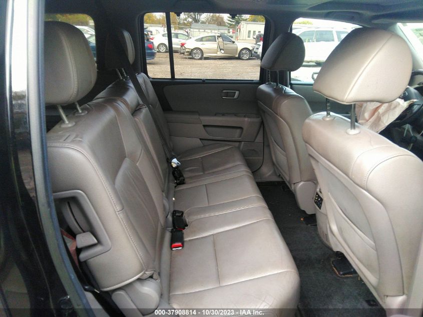 2013 Honda Pilot Touring VIN: 5FNYF4H92DB015554 Lot: 37908814