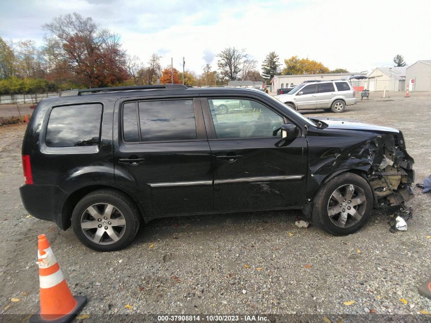 2013 Honda Pilot Touring VIN: 5FNYF4H92DB015554 Lot: 37908814