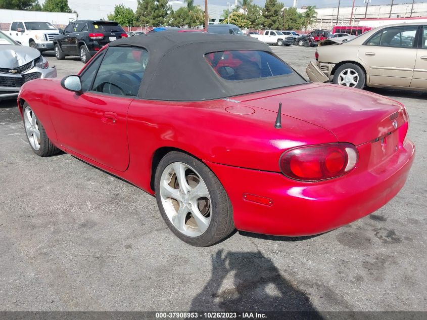 1999 Mazda Mx-5 Miata Base/Sport VIN: JM1NB3537X0106606 Lot: 37908953