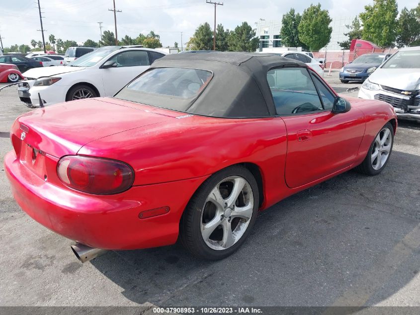 1999 Mazda Mx-5 Miata Base/Sport VIN: JM1NB3537X0106606 Lot: 37908953