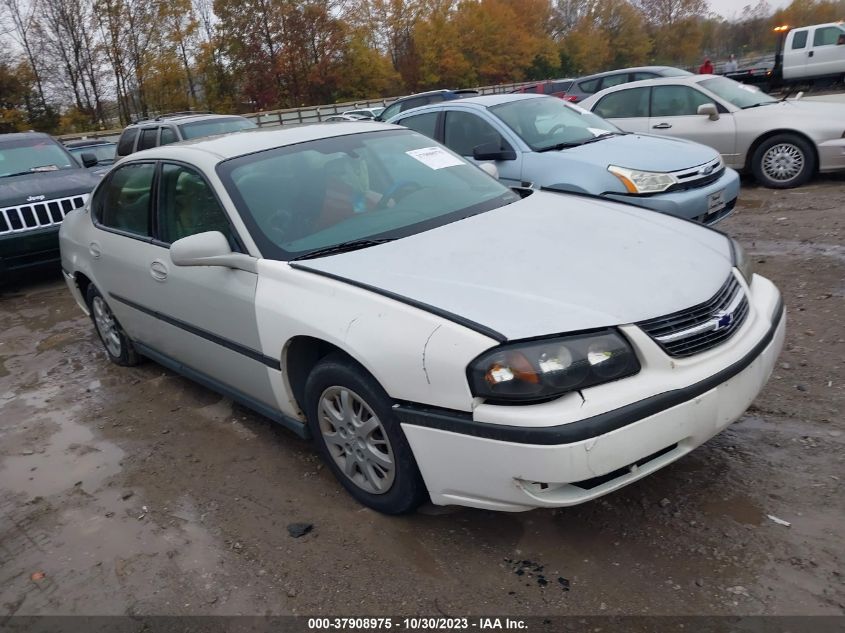 2004 Chevrolet Impala VIN: 2G1WF52EX49327024 Lot: 37908975