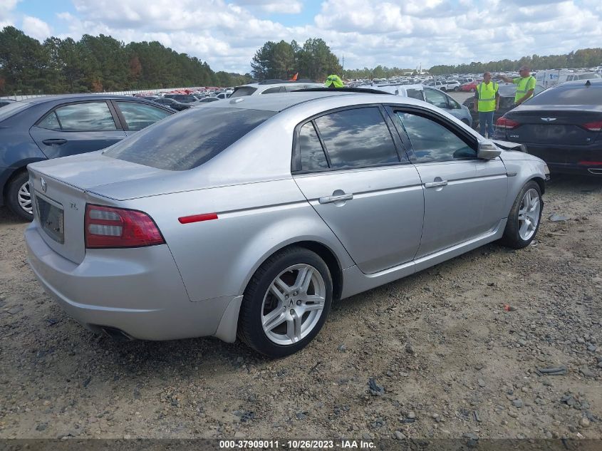 2008 Acura Tl 3.2 VIN: 19UUA66278A055241 Lot: 37909011