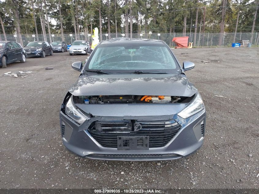 2019 Hyundai Ioniq Hybrid Blue VIN: KMHC65LC1KU173614 Lot: 37909035