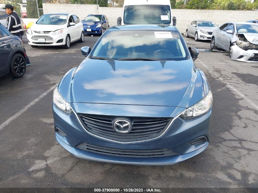 2017 Mazda Mazda6 Touring VIN: JM1GL1V57H1115040 Lot: 37909050