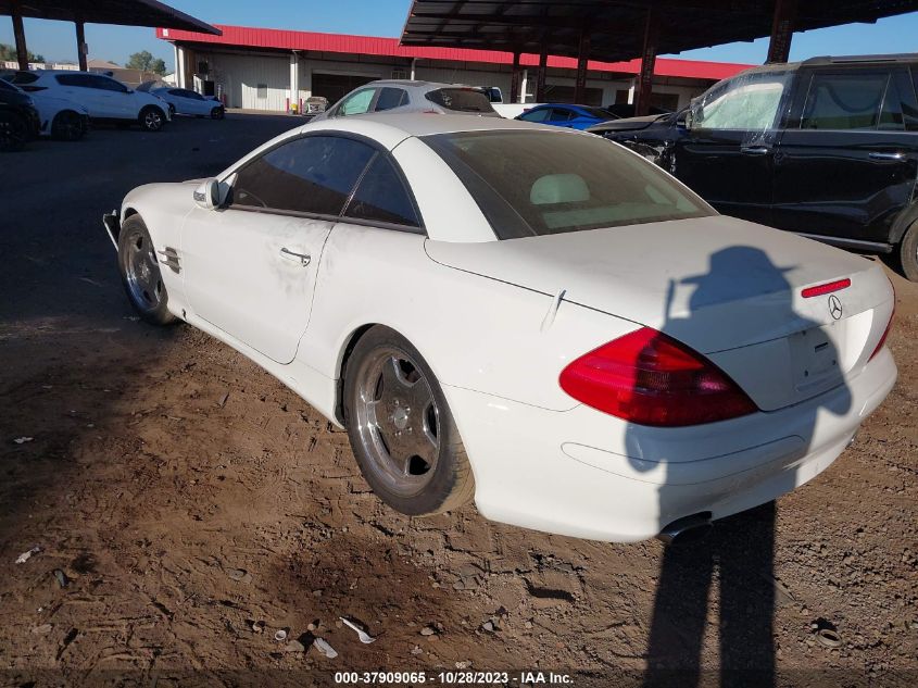 2003 Mercedes-Benz Sl-Class VIN: WDBSK75F53F008653 Lot: 37909065