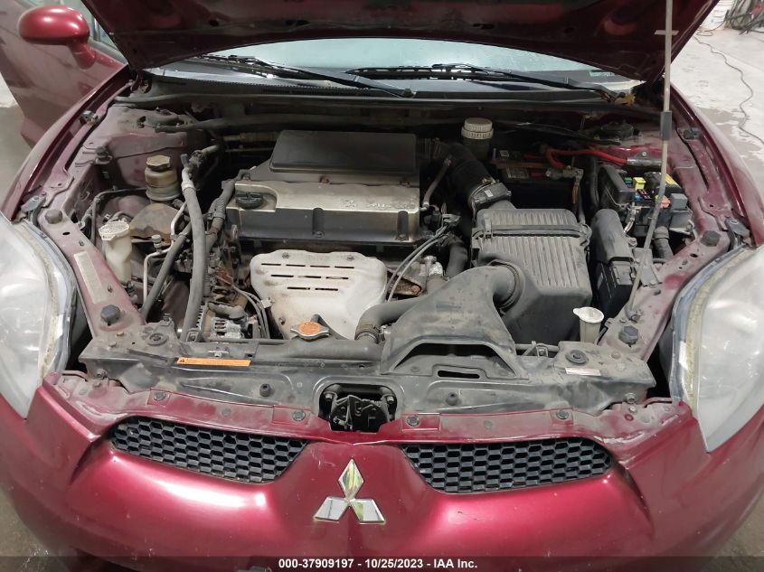 2007 Mitsubishi Eclipse Gs VIN: 4A3AL25F17E027223 Lot: 37909197