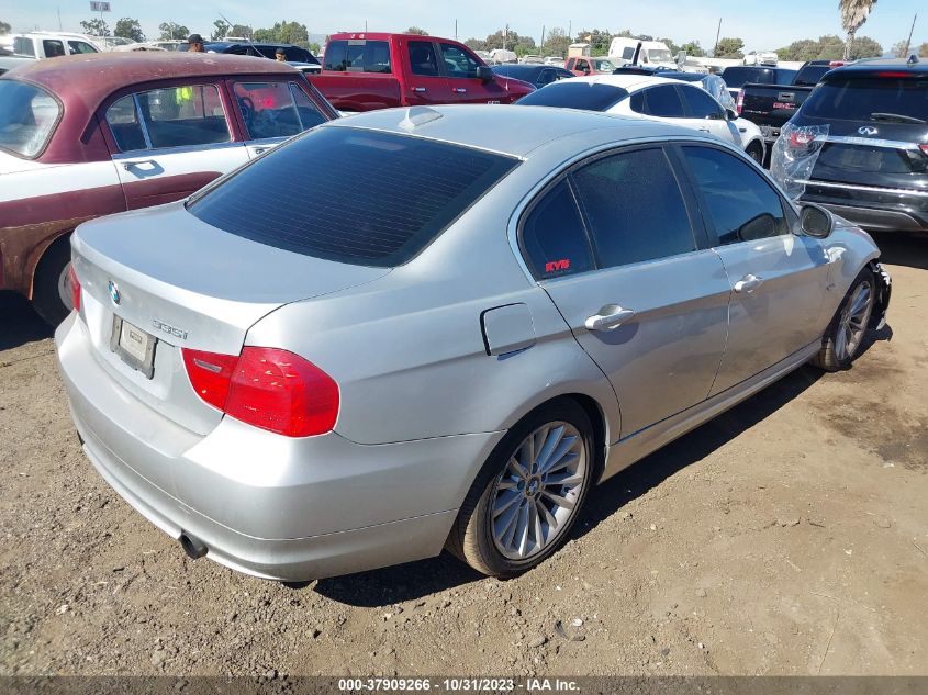 2011 BMW 3 Series 335I VIN: WBAPM5C52BE578191 Lot: 37909266