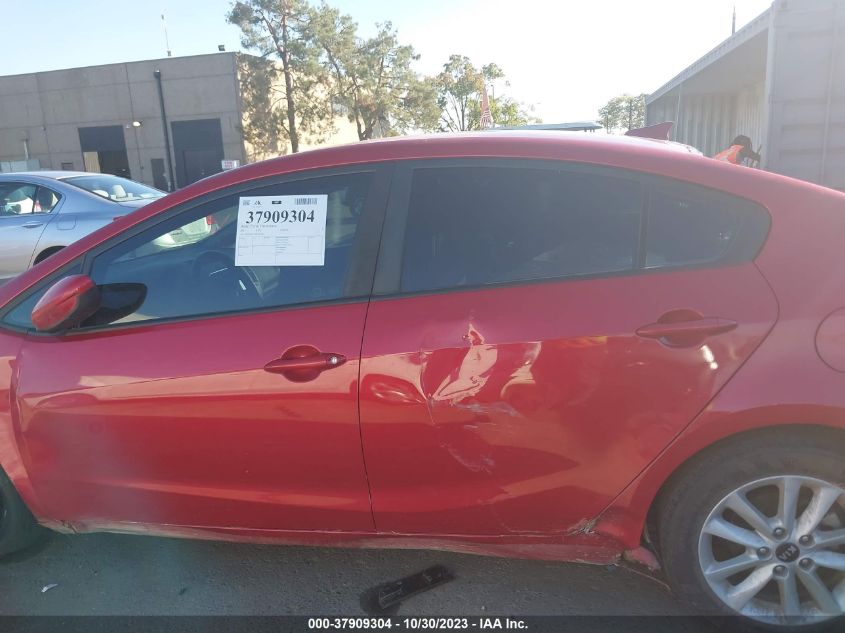 2017 Kia Forte S VIN: 3KPFL4A71HE106786 Lot: 37909304