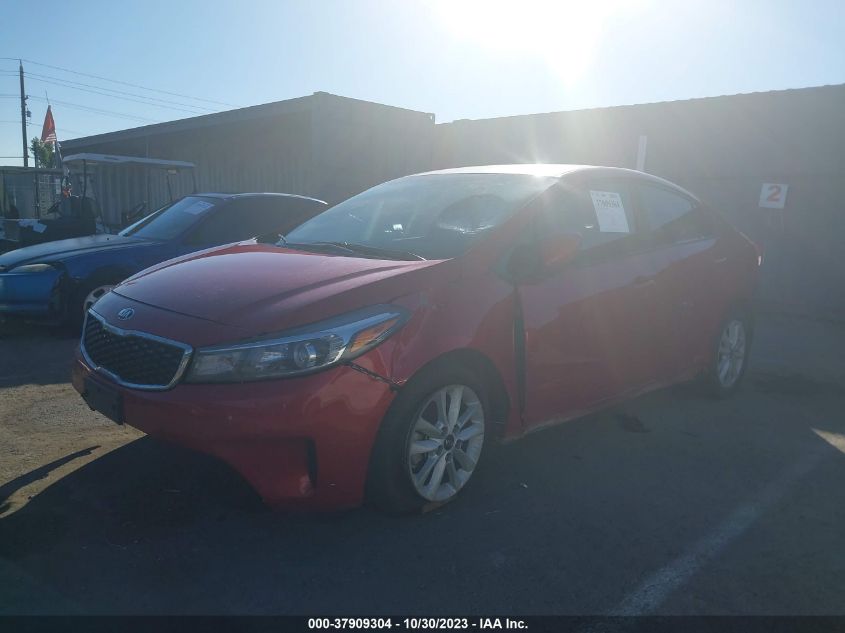 2017 Kia Forte S VIN: 3KPFL4A71HE106786 Lot: 37909304