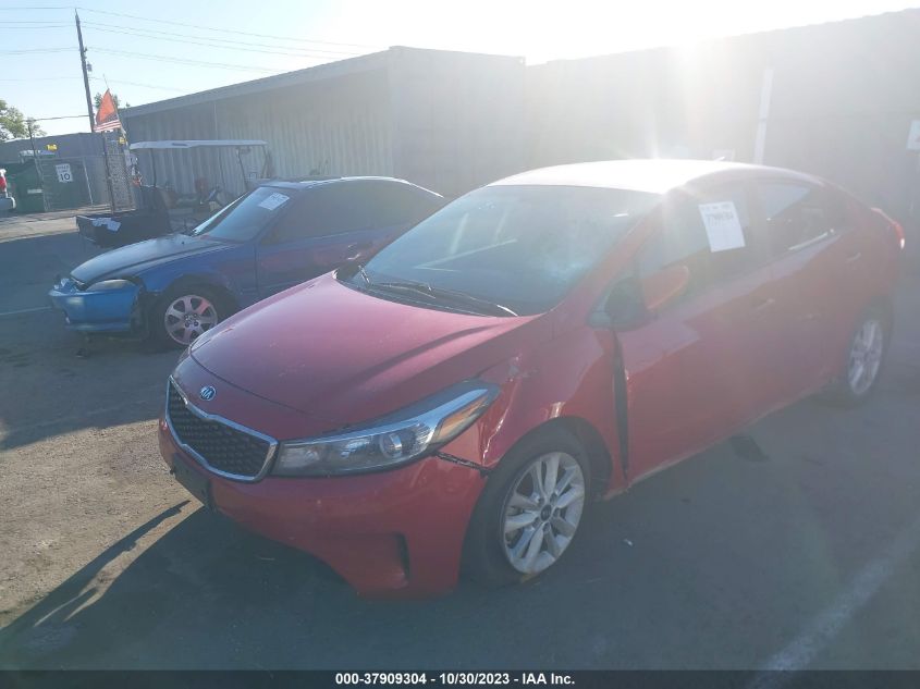 2017 Kia Forte S VIN: 3KPFL4A71HE106786 Lot: 37909304