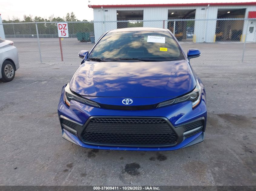 2020 Toyota Corolla Se VIN: 5YFP4RCE3LP022955 Lot: 37909411