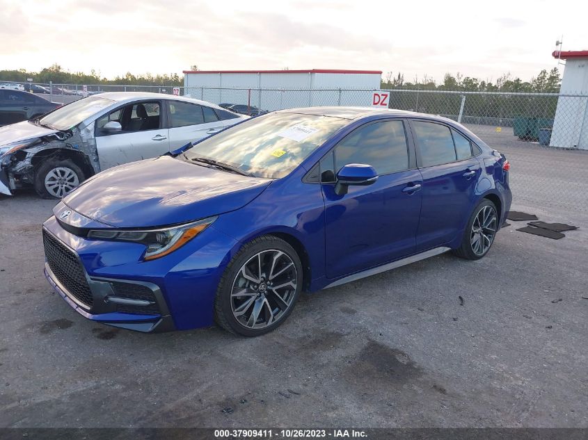 2020 Toyota Corolla Se VIN: 5YFP4RCE3LP022955 Lot: 37909411