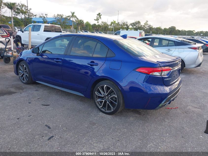 2020 Toyota Corolla Se VIN: 5YFP4RCE3LP022955 Lot: 37909411