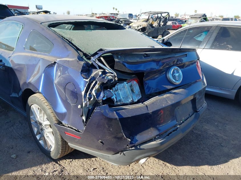 2012 Ford Mustang V6 VIN: 1ZVBP8AM1C5265194 Lot: 37909483