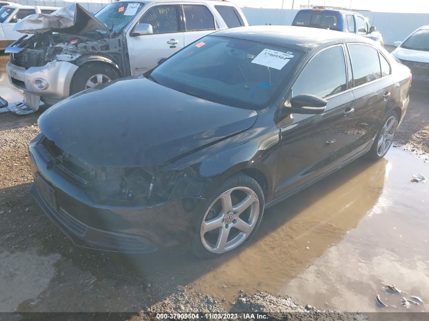 2012 Volkswagen Jetta Sedan Se W/Convenience VIN: 3VWDX7AJ2CM340780 Lot: 37909504