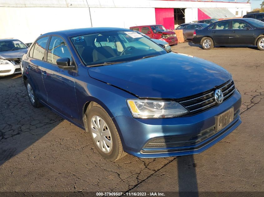 2015 Volkswagen Jetta Sedan 2.0L S VIN: 3VW2K7AJ5FM334918 Lot: 37909507