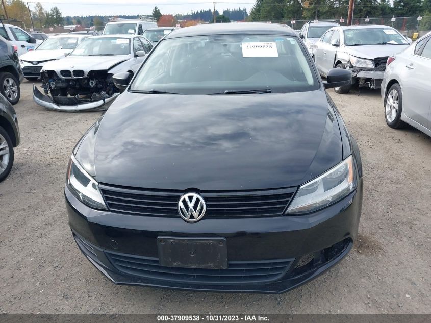 2013 Volkswagen Jetta Sedan S VIN: 3VW2K7AJ6DM237739 Lot: 37909538