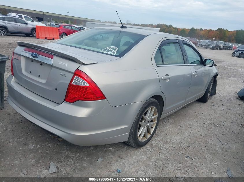 2010 Ford Fusion Sel VIN: 3FAHP0JA2AR158966 Lot: 37909541