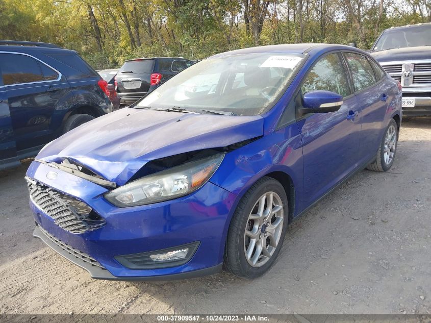 2015 Ford Focus Se VIN: 1FADP3F27FL305306 Lot: 37909547