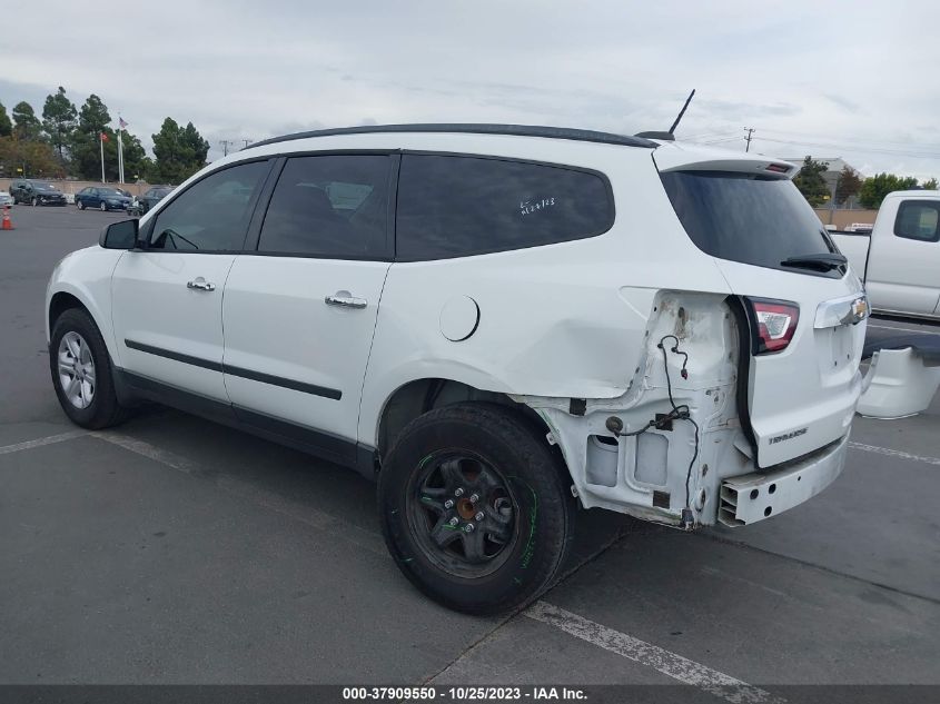 2017 Chevrolet Traverse Ls VIN: 1GNKRFKD3HJ139733 Lot: 37909550