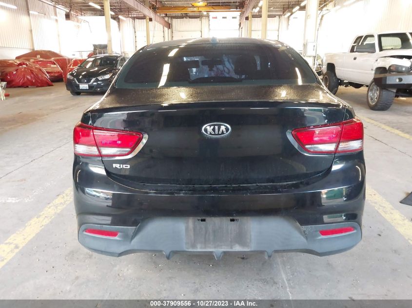 2018 Kia Rio Lx VIN: 3KPA24AB7JE058122 Lot: 37909556