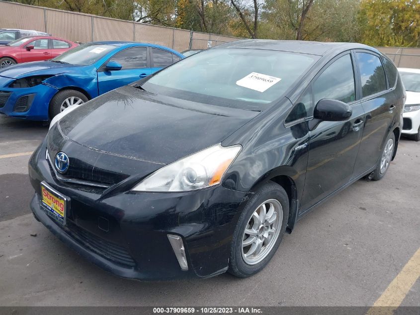 2012 Toyota Prius V Two/Three/Five VIN: JTDZN3EU5C3027476 Lot: 37909659