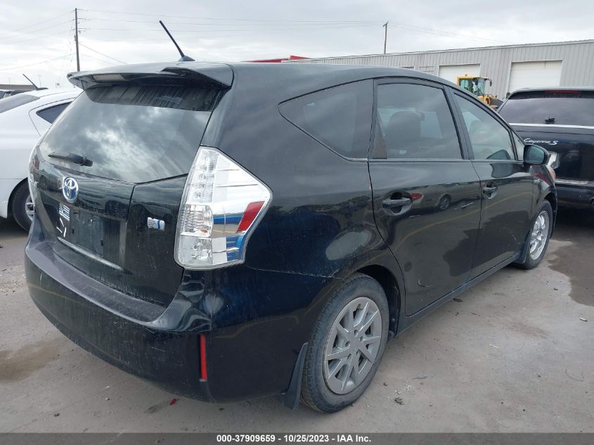 2012 Toyota Prius V Two/Three/Five VIN: JTDZN3EU5C3027476 Lot: 37909659