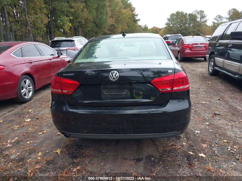 2013 Volkswagen Passat Se VIN: 1VWBP7A3XDC145442 Lot: 37909812