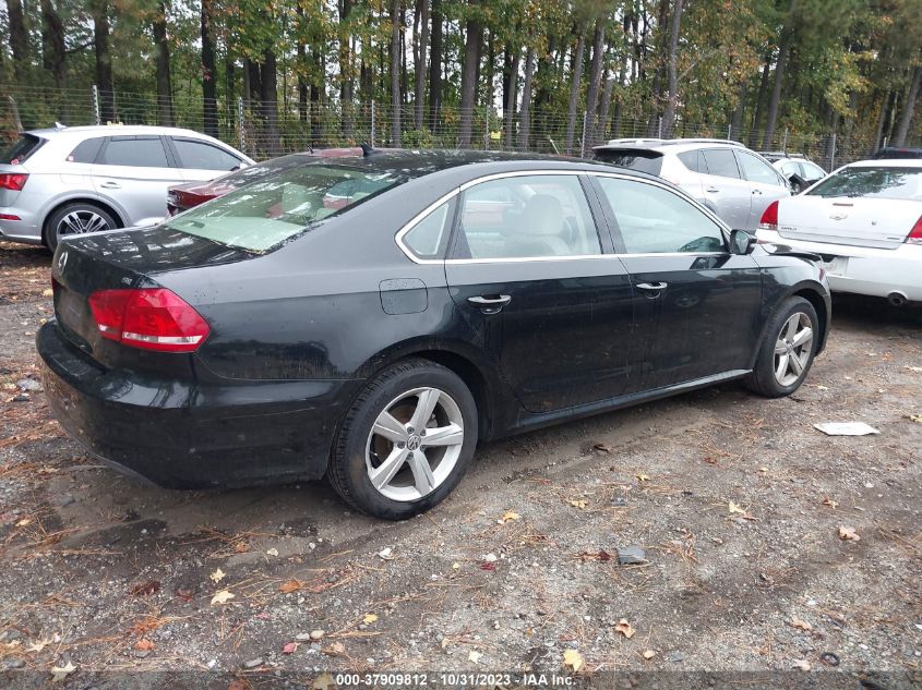 2013 Volkswagen Passat Se VIN: 1VWBP7A3XDC145442 Lot: 37909812