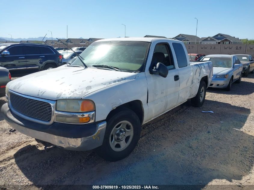 1999 GMC New Sierra 1500 Sl VIN: 2GTEC19V3X1525683 Lot: 37909819